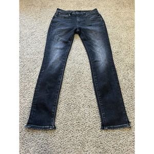 R13 Womens Boy raw hem Jeans in Vintage size 28 Denim Made Italy